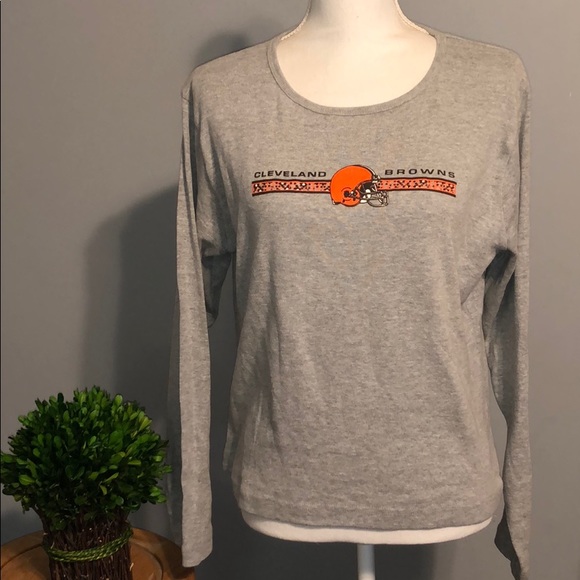 NFL Tops - Cleveland Browns “NFL For Her” Licensed T-…